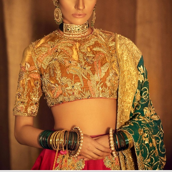 Pakistani Indian designer outfit - Picture 2 of 16